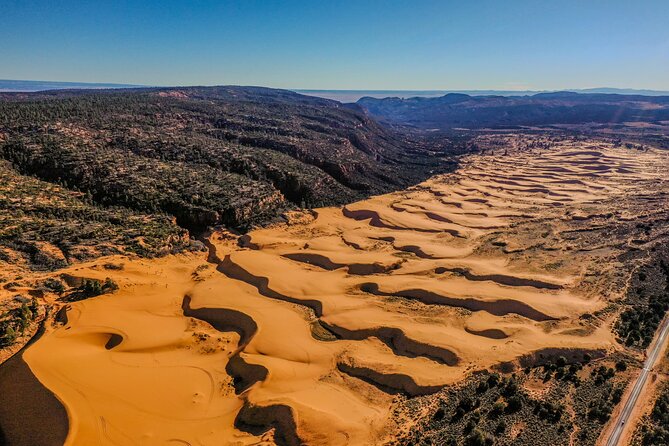 UTV Dune Cruise and Surf at Coral Pink Sand Dunes - Star Dune sandboarding and sledding