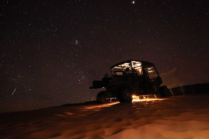 UTV Sunset S'mores n' Stars at Coral Pink Sand Dunes - Getting geared up for the UTV ride