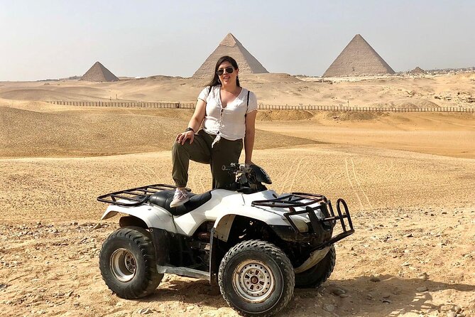 VIP Private GizaPyramids,Sphinx,Camel,QuadBike&Inside 3rd Pyramid - The Giza Plateau and three great pyramids