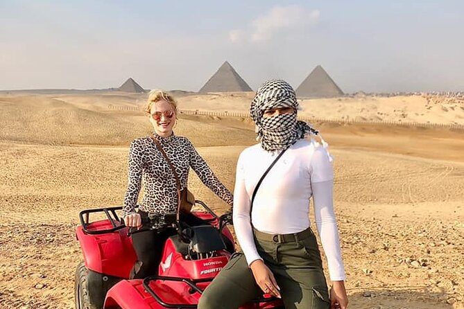 VIP Private GizaPyramids,Sphinx,Camel,QuadBike&Inside 3rd Pyramid - Hotel pickup from Cairo and Giza