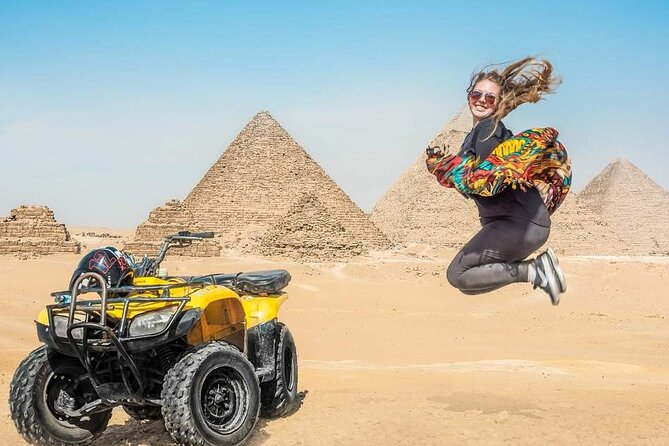 VIP Private Tour Giza Pyramids ,Sphinx , Quad Ride, Camel Ride - Hotel pickup and the private drive to Giza