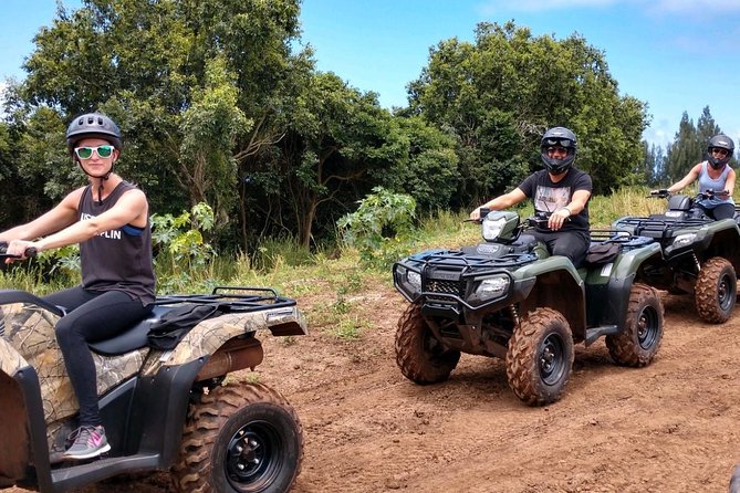 West Maui Mountains ATV Adventure - The safety briefing and first turn on the ATV