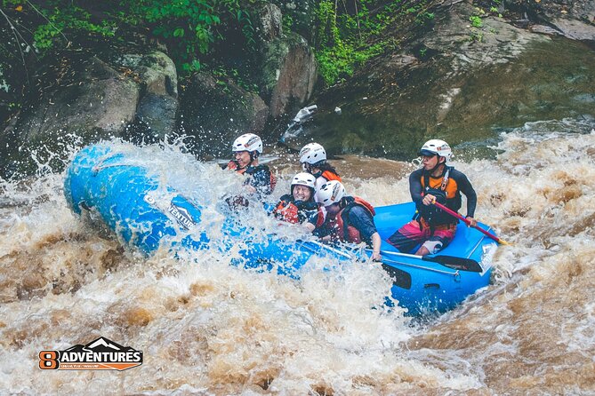 Whitewater Rafting and ATV Adventure - Riding 25 miles through the Mae Taeng Valley