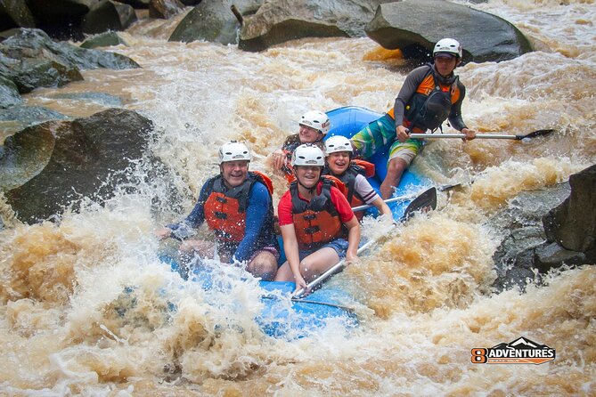 Whitewater Rafting and ATV Adventure - The camp makes a wet adventure easier
