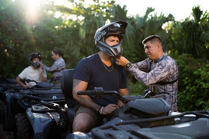 Xcaret ATV Xperience in Cancun with Lunch - Getting Ready at Xavage Near Puerto Morelos